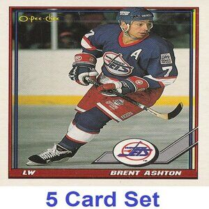 Brent Ashton Hockey Card Collection